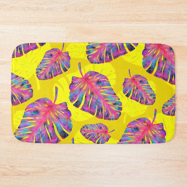 Item preview, Neon Leaf [Monstereo] on Mustard Yellow designed and sold by RC-aRtY.
