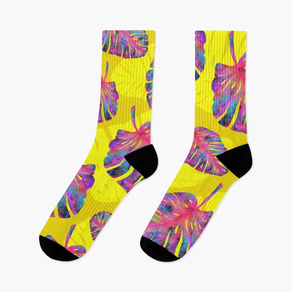 Item preview, Neon Leaf [Monstereo] on Mustard Yellow designed and sold by RC-aRtY.