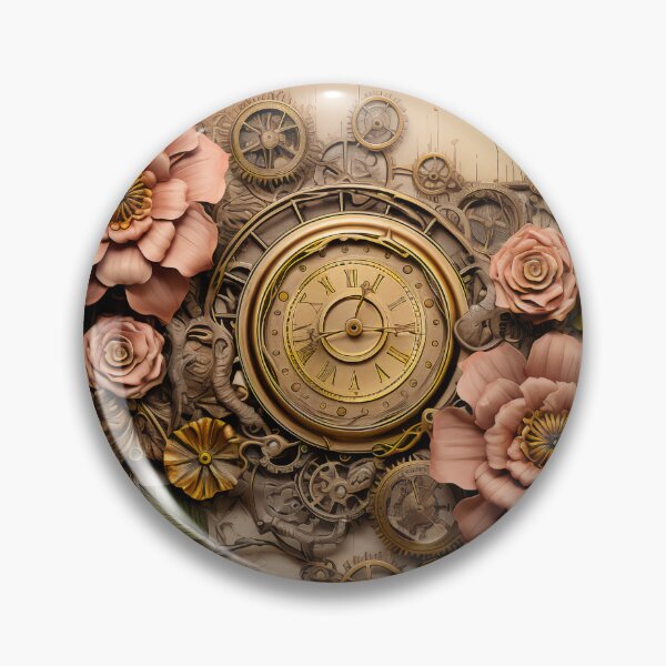 Item preview, Steampunk Flowers on old Manuscript designed and sold by BrandonArtWorld.