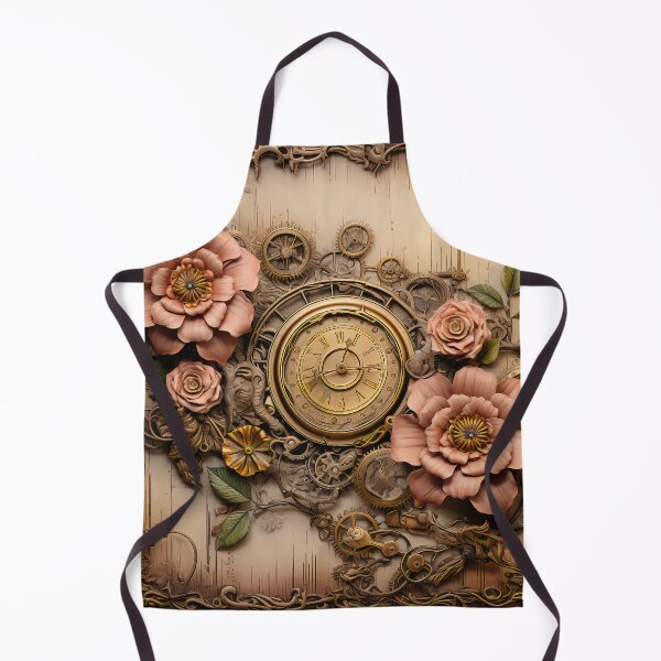 Item preview, Steampunk Flowers on old Manuscript designed and sold by BrandonArtWorld.