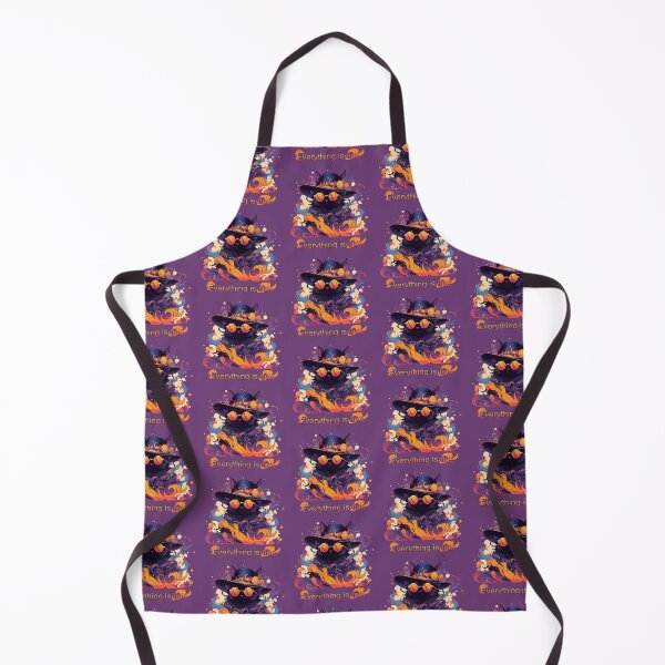 Item preview, Everything is fine fancy black cat designed and sold by etherElric.