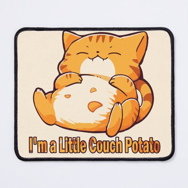 Item preview, I'm a little couch potato cat designed and sold by myanko.