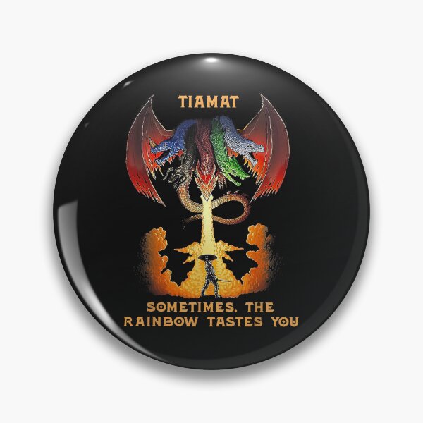 Item preview, Dragon Tiamat Sometimes The Rainbow Tastes You  designed and sold by CharlotLeclerc.
