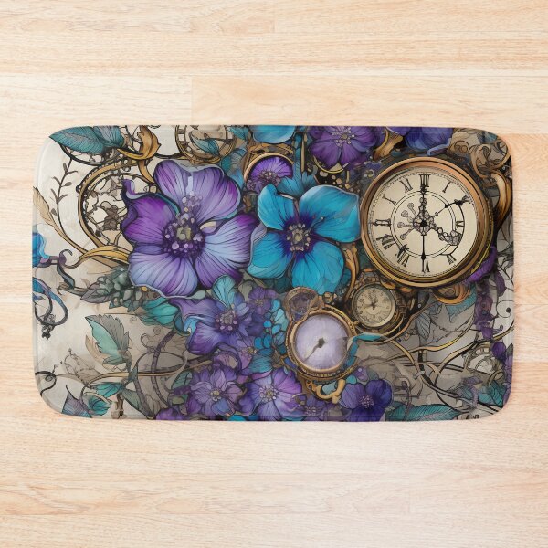 Item preview, Steampunk Flowers on old Manuscript designed and sold by BrandonArtWorld.