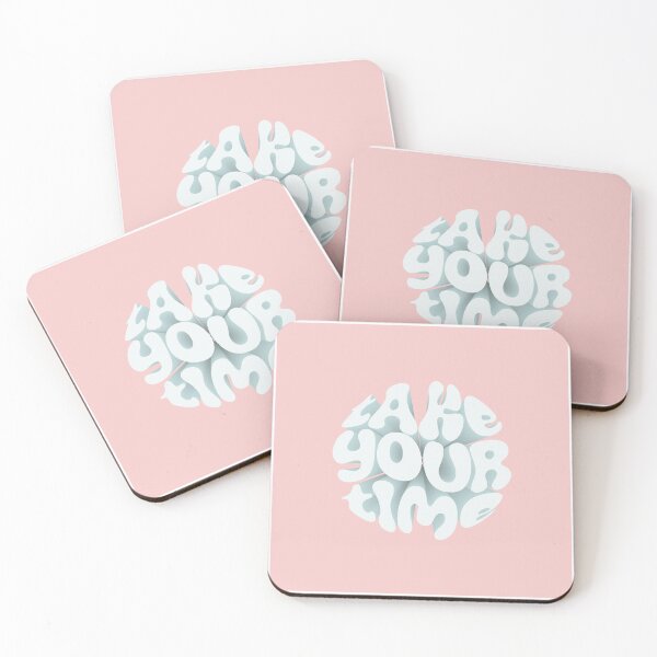 Item preview, Take Your Time - Pink/Funky designed and sold by GrowingPainsDes.