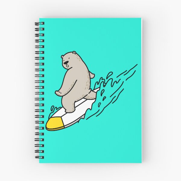 Item preview, Surfing bear designed and sold by arthurm3.
