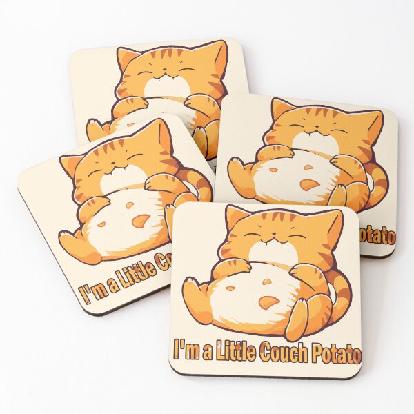 Item preview, I'm a little couch potato cat designed and sold by myanko.
