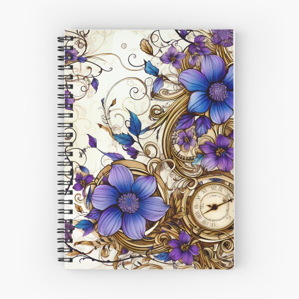 Item preview, Steampunk Flowers on old Manuscript designed and sold by BrandonArtWorld.