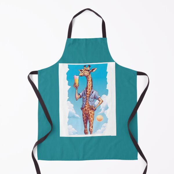 Item preview, A goofy giraffe made in MidJourney designed and sold by WestfallNeva.