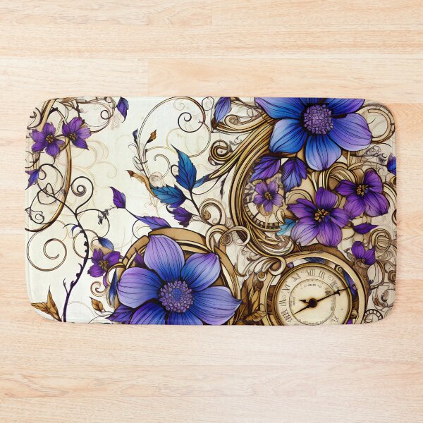 Item preview, Steampunk Flowers on old Manuscript designed and sold by BrandonArtWorld.