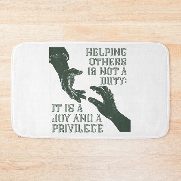 Item preview, Helping others is not a duty; it is a joy and privilege designed and sold by Hiremeamerica.