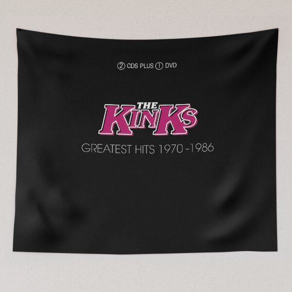 Item preview, The Kinks Greatest Hits Album Cover. designed and sold by ChicArtJackh.