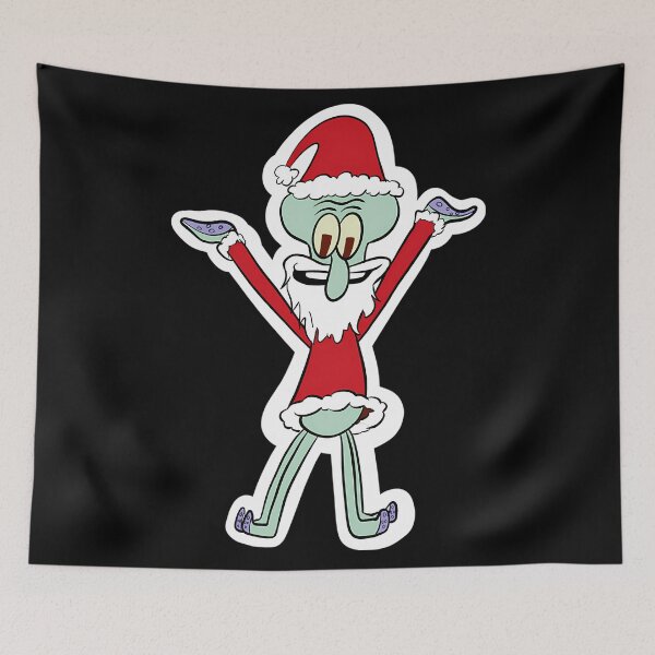 Item preview, Santa Squidward designed and sold by TrendyKyleAs.