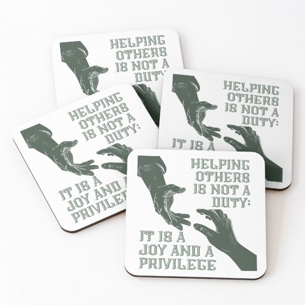 Item preview, Helping others is not a duty; it is a joy and privilege designed and sold by Hiremeamerica.