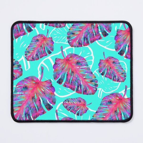Item preview, Neon Leaf [Monstereo] on Aqua Blue designed and sold by RC-aRtY.