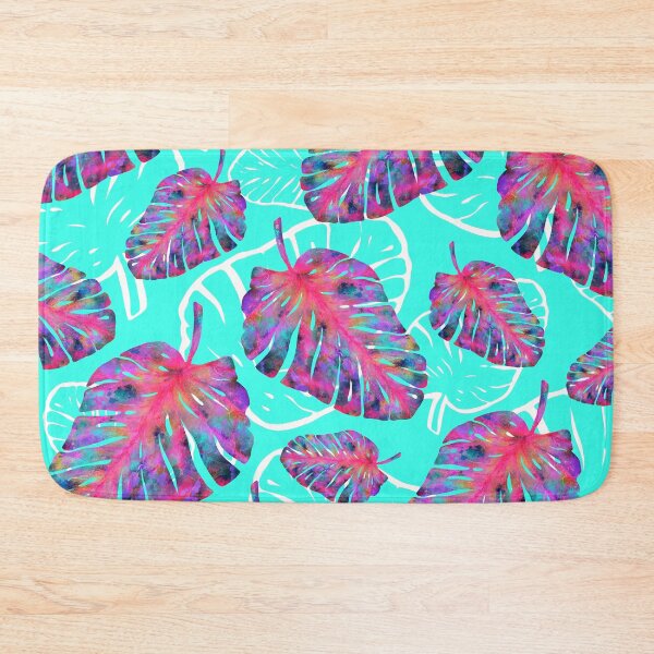Item preview, Neon Leaf [Monstereo] on Aqua Blue designed and sold by RC-aRtY.