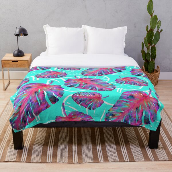 Item preview, Neon Leaf [Monstereo] on Aqua Blue designed and sold by RC-aRtY.