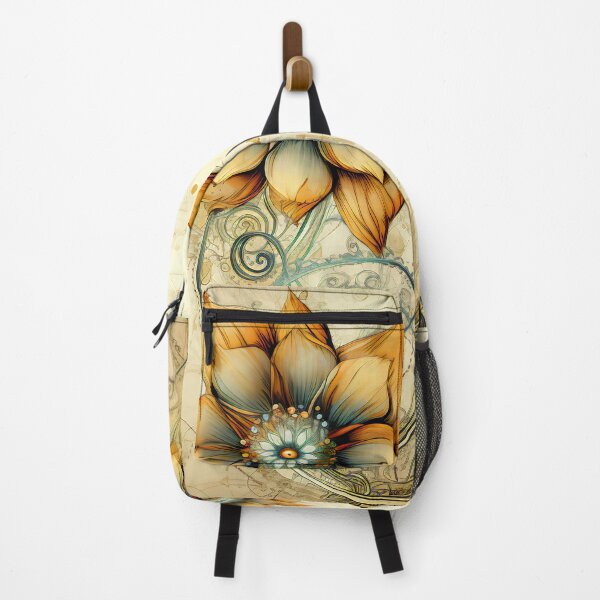 Item preview, Steampunk Flowers on old Manuscript designed and sold by BrandonArtWorld.