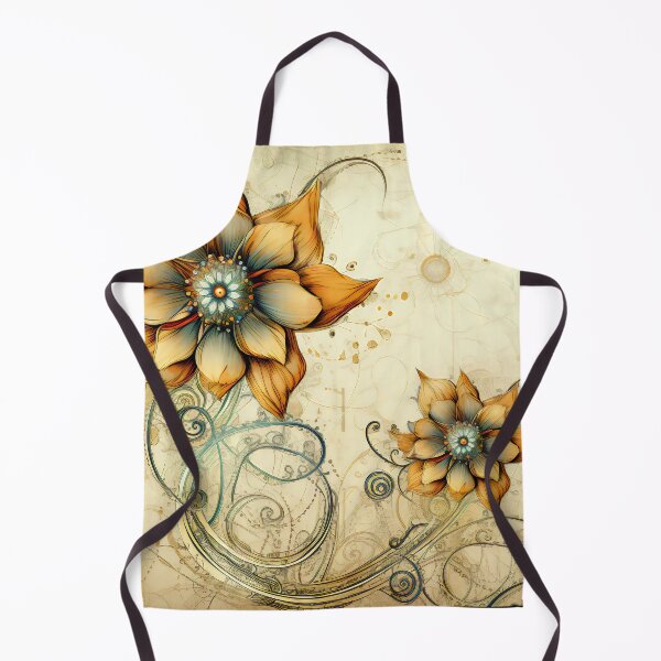 Item preview, Steampunk Flowers on old Manuscript designed and sold by BrandonArtWorld.