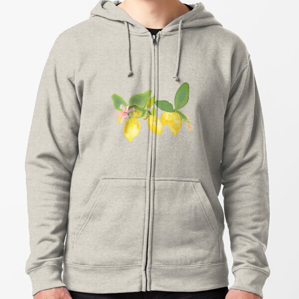 Lemon colour online sweatshirt