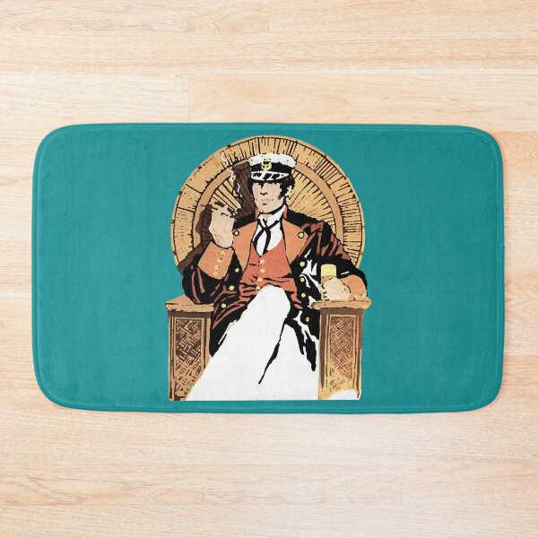 Item preview, corto maltese,corto,comic,european comic,sailor,malta,hugo pratt,adventures,captain,chair,watercolor designed and sold by WestfallNeva.