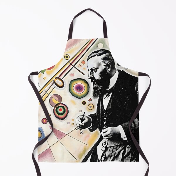 Item preview, Abstract painting of Theodor Herzl designed and sold by ArthurVandelay.