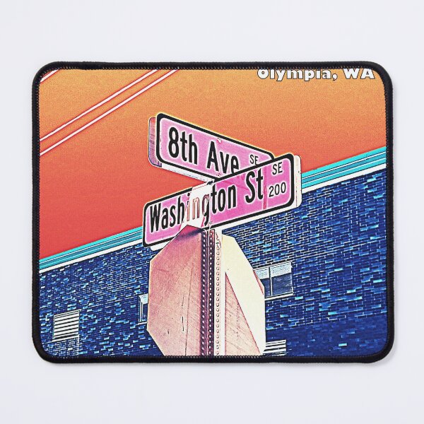 Item preview, 8th Avenue Southeast & Washington Street Southeast INVERT1, Olympia, Washington designed and sold by The Street Sign Store.