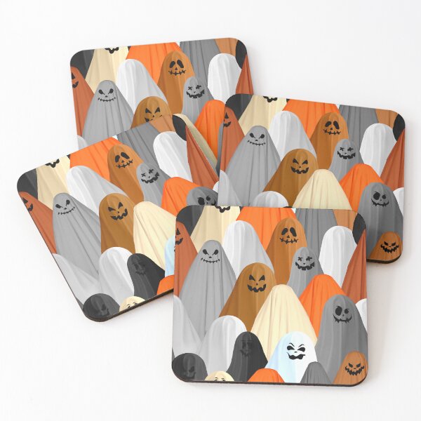 Item preview, Halloween 2023 Ghost Pattern Smile Scary Design shirts decor popular demand designed and sold by SandaArtDesign.