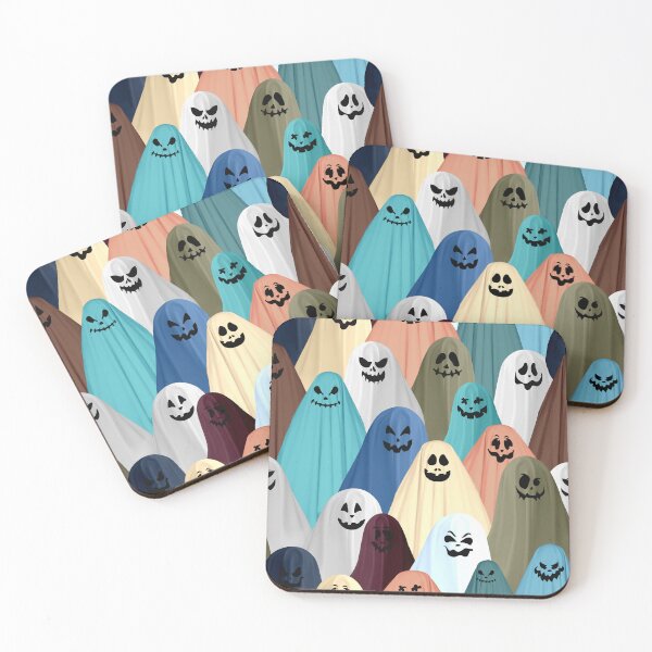 Item preview, Halloween 2023 Ghost Pattern Smile Scary Design shirts decor popular demand designed and sold by SandaArtDesign.