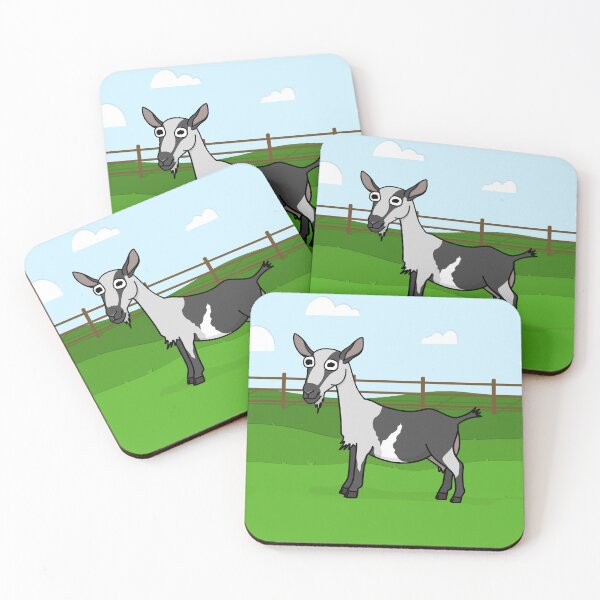 Item preview, Goofy Alpine Dairy Goat designed and sold by potatoegoat.