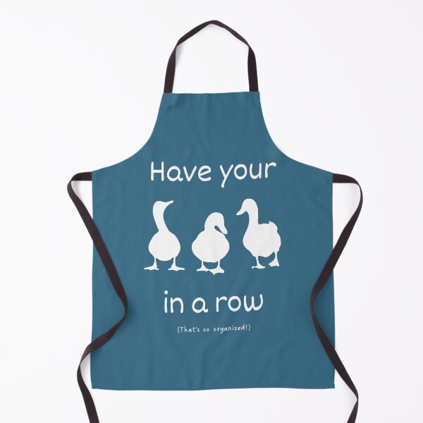 Artikelvorschau, Haben Sie Ihre Enten in einer Reihe. Redewendung entworfen und verkauft von Idioms4u.