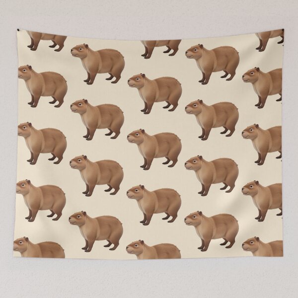 Item preview, Cute Capybara Animated 3D Style - Lovely designed and sold by ChickNickStudio.
