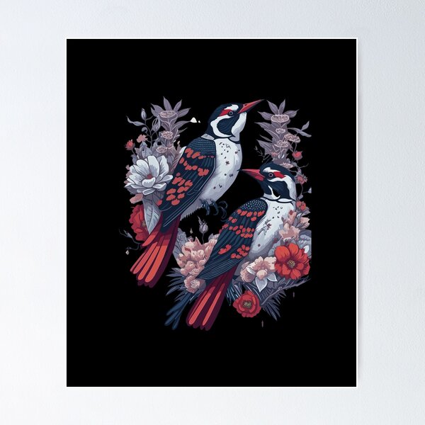 Item preview, Flowerpeckers bird classic t shirt  designed and sold by ColorSplash123.