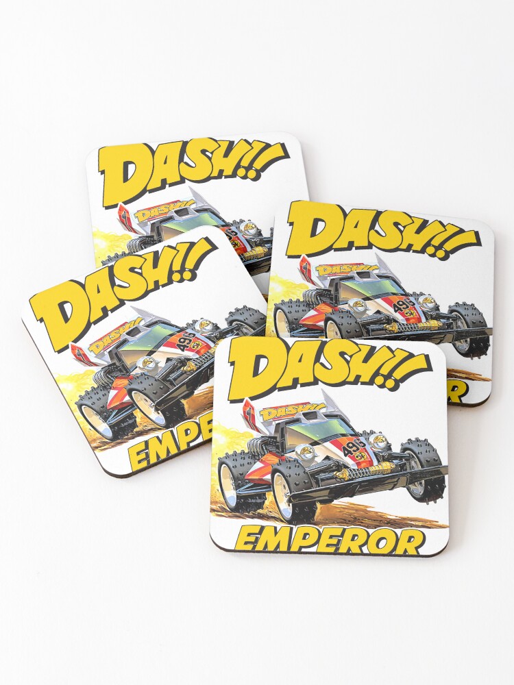 Thumbnail 1 of 5, Coasters (Set of 4), Dash! designed and sold by secondbreaktime.