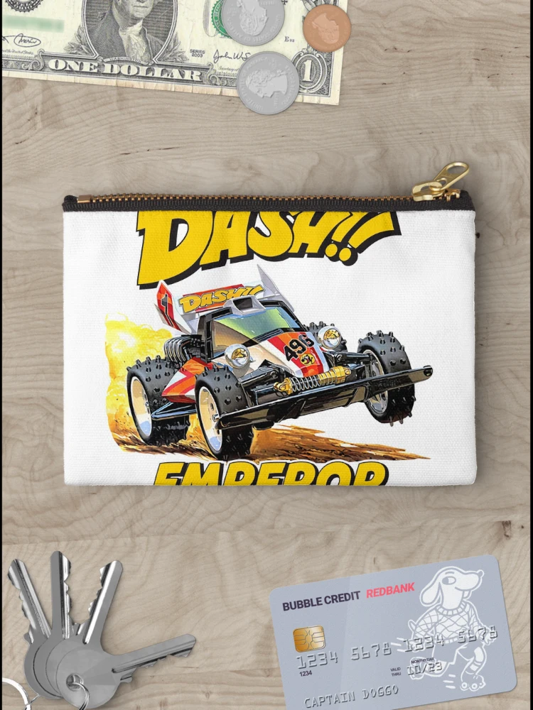 Thumbnail 3 of 4, Zipper Pouch, Dash! designed and sold by secondbreaktime.