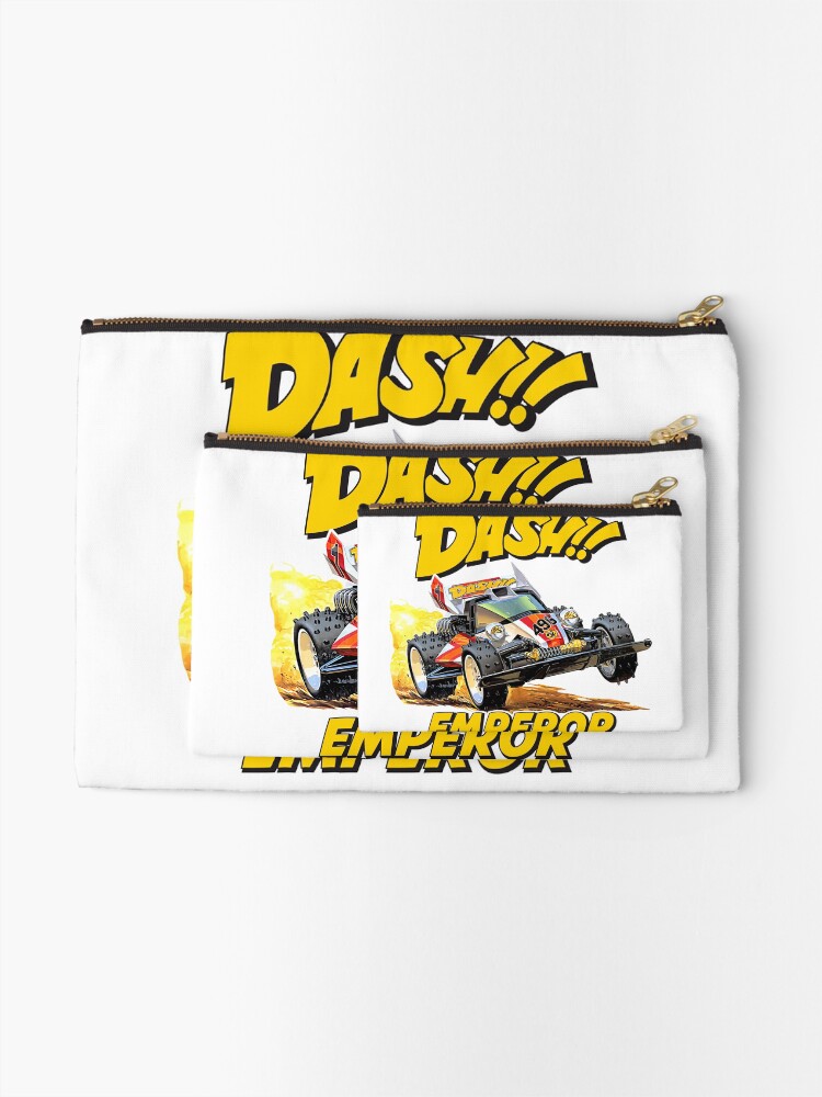 Thumbnail 2 of 4, Zipper Pouch, Dash! designed and sold by secondbreaktime.