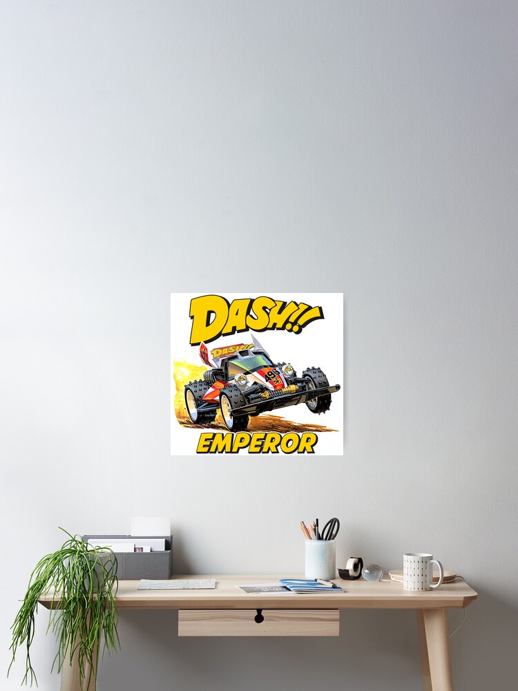 Thumbnail 2 of 3, Poster, Dash! designed and sold by secondbreaktime.