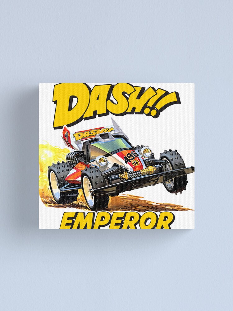 Thumbnail 1 of 3, Canvas Print, Dash! designed and sold by secondbreaktime.