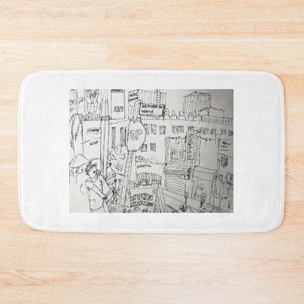 Item preview, "Sketch of Melrose" designed and sold by HuzzaCreative.