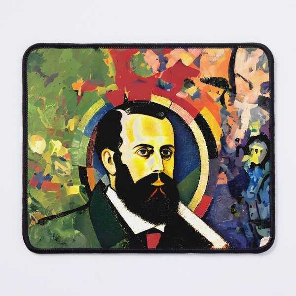 Item preview, Copy of Abstract painting of Theodor Herzl designed and sold by ArthurVandelay.