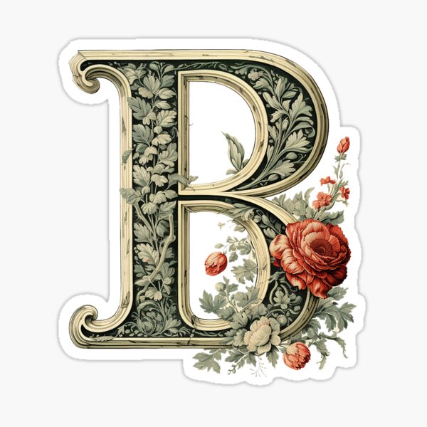Item preview, Decorative Capital B designed and sold by TPhanDesign.