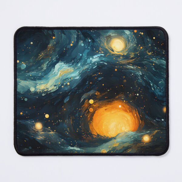 Item preview, Van Gogh Starry Night Outer Space Pattern 10 designed and sold by DigitalPatternx.