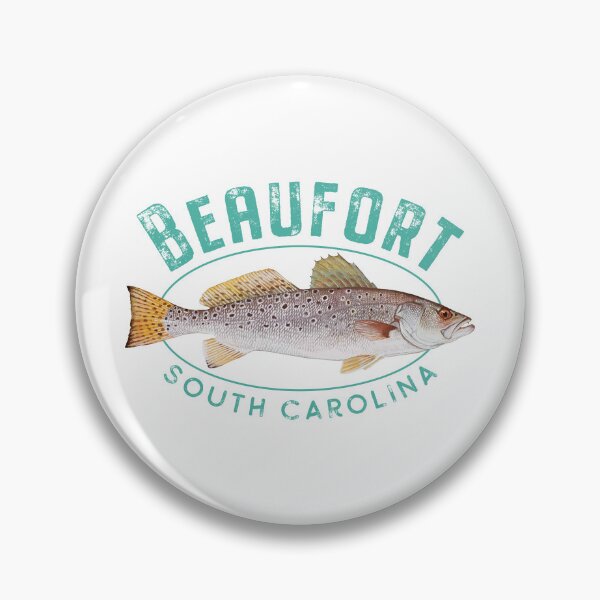 Artikelvorschau, Beaufort South Carolina Meerforellen-Design entworfen und verkauft von Futurebeachbum.