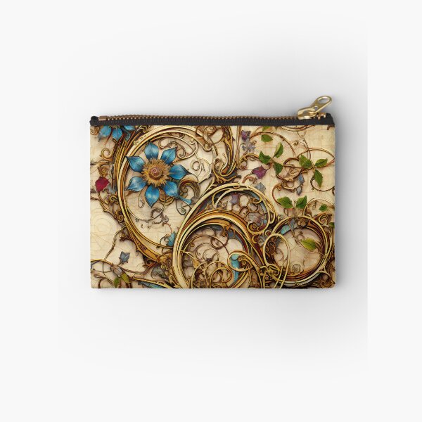 Item preview,  Steampunk Flowers on old Manuscript designed and sold by BrandonArtWorld.