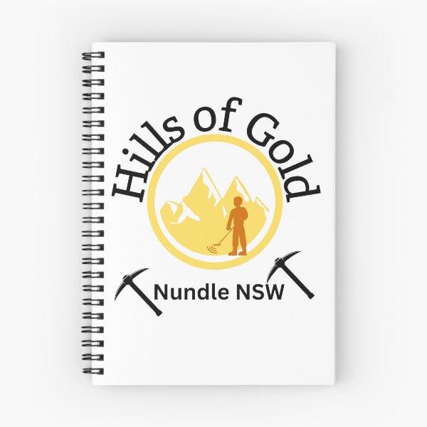 Item preview, Hills of Gold Nundle NSW Gold Fossicking Country Rural Town designed and sold by Reelyfishing.