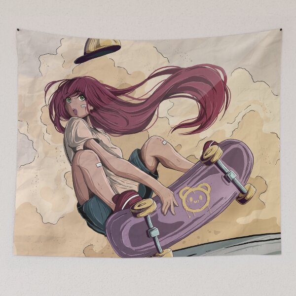 Item preview, skater girl - beauty and cool designed and sold by theragon.