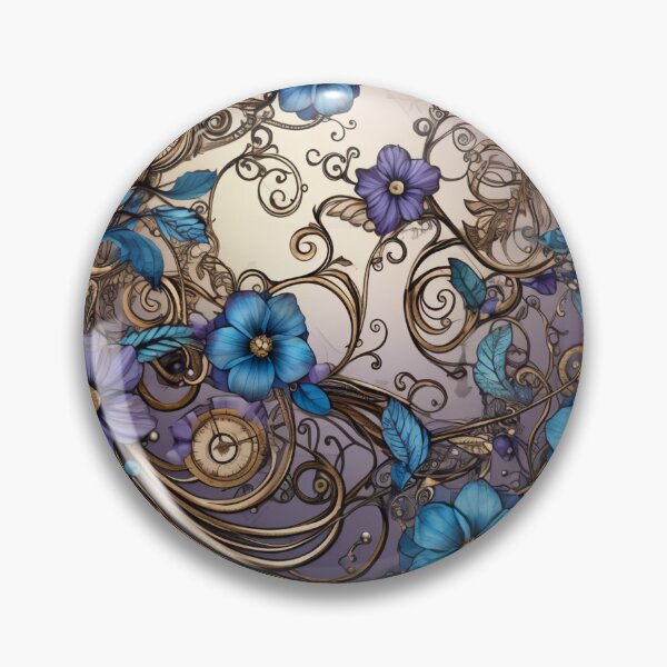 Item preview, Steampunk Flowers on old Manuscript designed and sold by BrandonArtWorld.