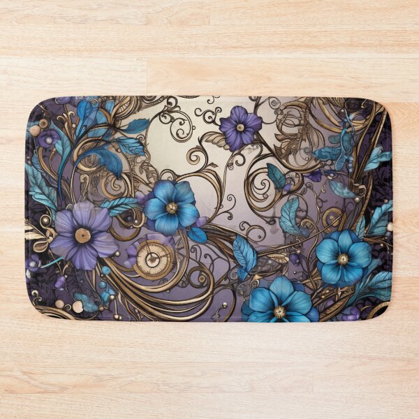 Item preview, Steampunk Flowers on old Manuscript designed and sold by BrandonArtWorld.