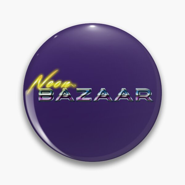 Item preview, Neon Bazaar Retro Flair Logo designed and sold by Neon-Bazaar.