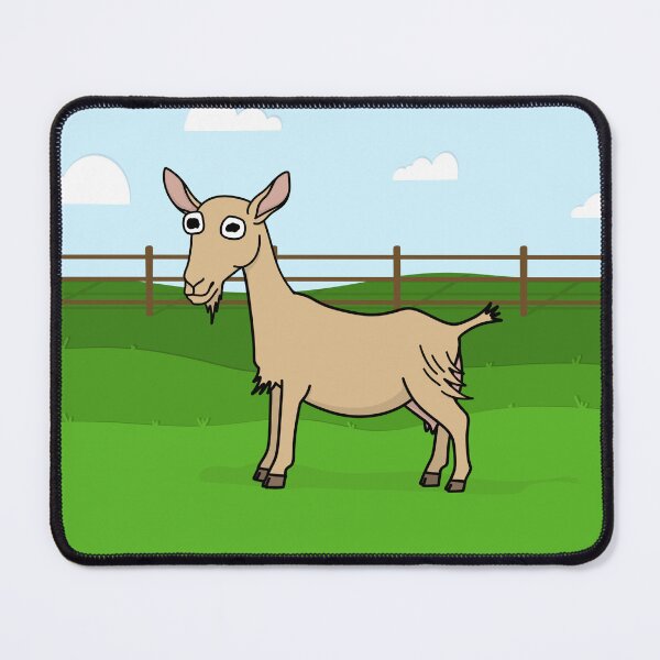 Item preview, Goofy Golden Guernsey Dairy Goat designed and sold by potatoegoat.